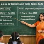 CBSE Class 10 Board Exam Time Table 2026