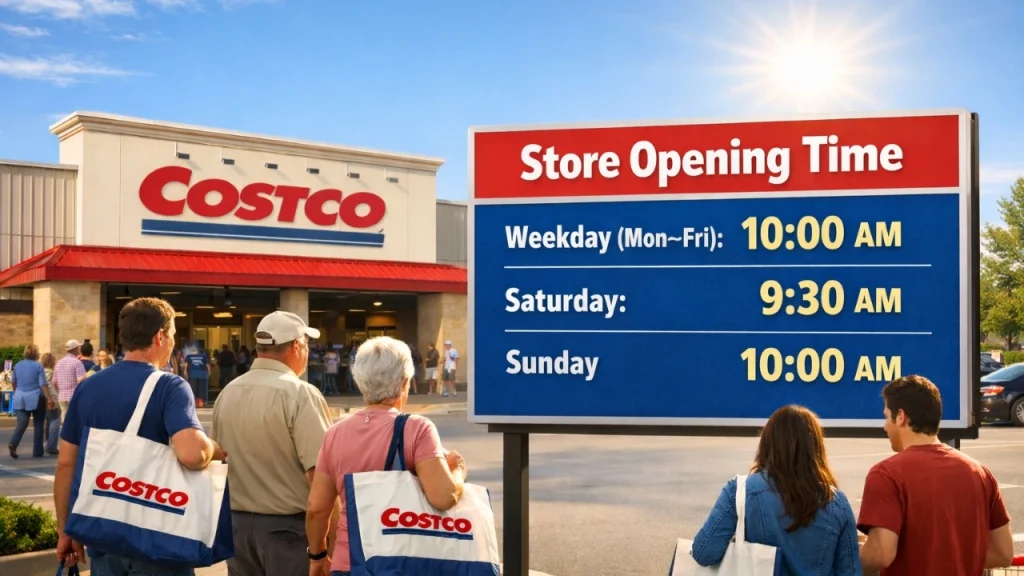Costco Opening Time in 2026