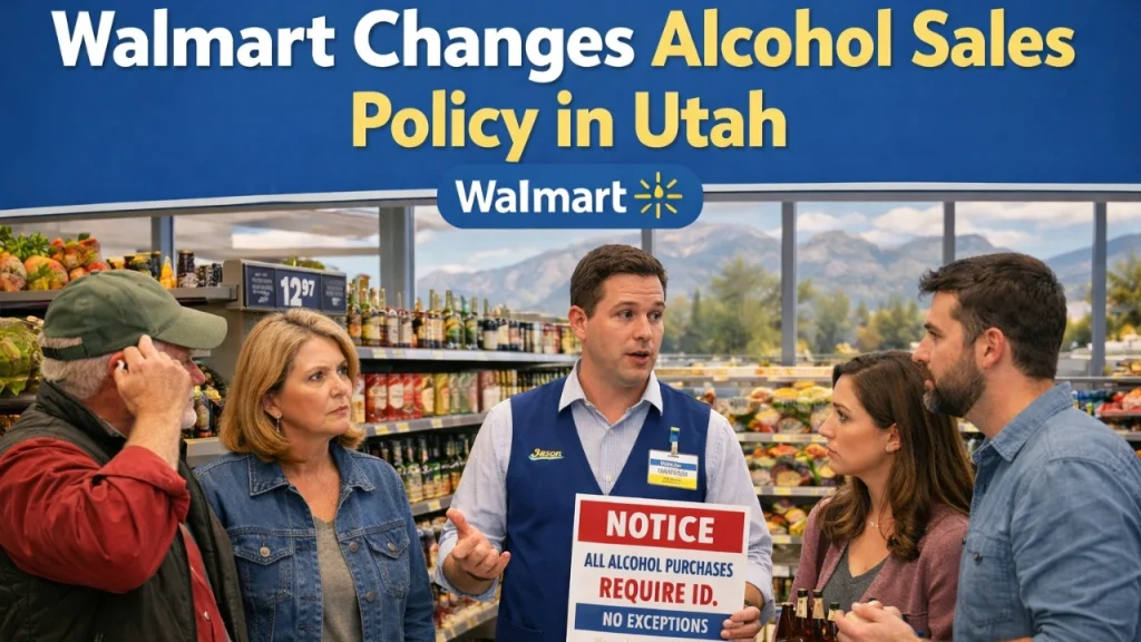 Walmart Changes Alcohol Sales Policy in Utah